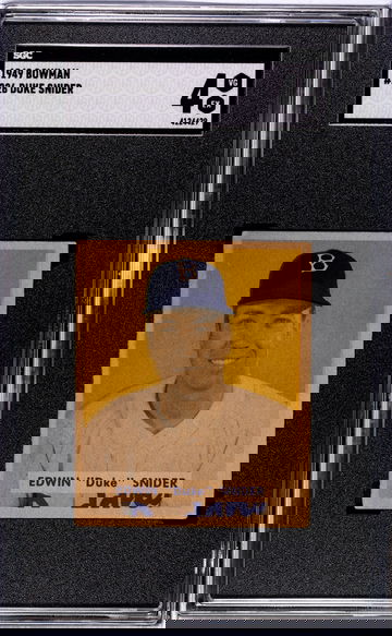 1949 Bowman Duke Snider RC SGC 4 