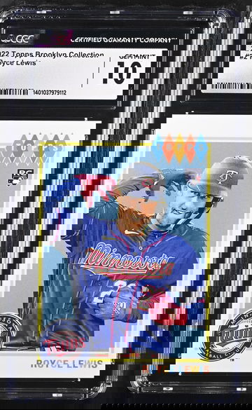 2022 TOPPS ROYCE LEWIS BROOKLYN COLLECTION #2 CGC 10 BS.B1.02