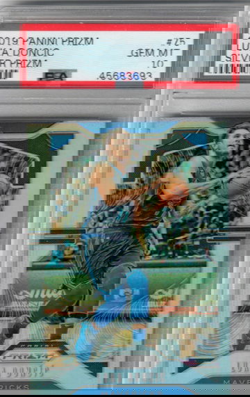 2019 PANINI PRIZM LUKA DONCIC SLIVER PRIZM #75