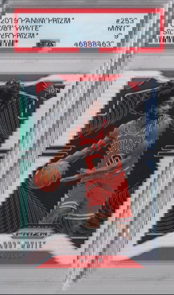 2019 Prizm Coby White SILVER PSA 9