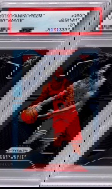 GEM MINT 10 2019 Panini Prizm 253 Coby White 