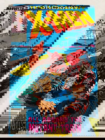 Uncanny X-Men #237 (1988) Marvel Mark Jewelers Newsstand Variant VF