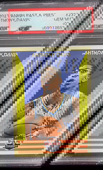 2012 Panini Past & Present #237 Anthony Davis PSA 10