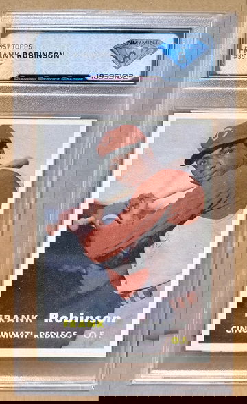 1957 Topps Frank Robinson RC #35 - DSG 8 NM-MT HOF Rookie