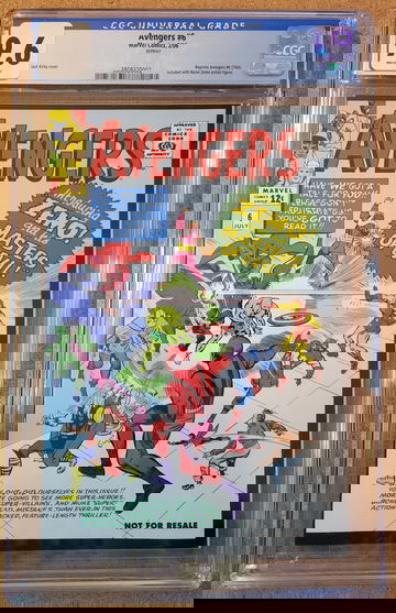 Avengers 6 Reprint CGC 9.6 White Pages