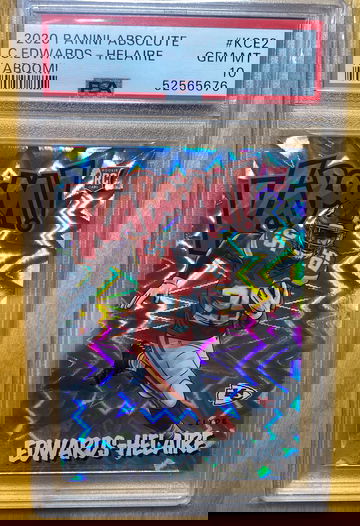 2020 Panini Absolute KABOOM! Clyde Edwards-Helaire Rookie PSA 10 SSP KC Chiefs