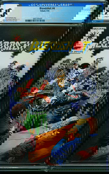 BLOODSHOT #4, CGC 9.8 NM/MT
