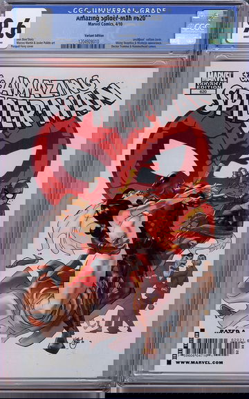 Amazing Spider-Man #620 CGC 9.6 Variant Deadpool cover