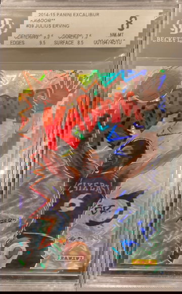 2014 Kaboom Julius Erving SSP Rare