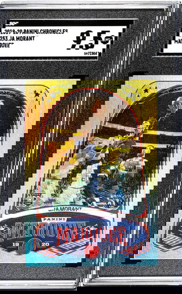2019-20 Panini Chronicles #253 Ja Morant Marquee SGC 9.5