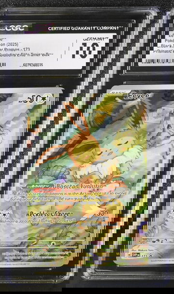 2025 Pokemon #173 Eevee Prismatic Evolutions Elite Trainer Box CGC 10