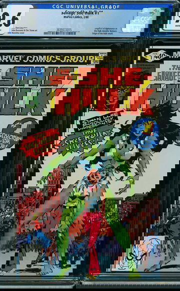 SAVAGE SHE-HULK #1, CGC 9.6 NM+