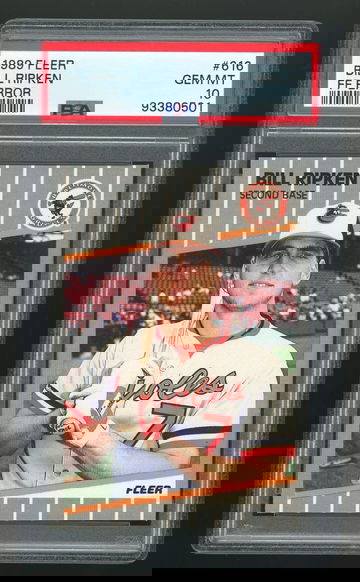 1989 Fleer Bill Ripken FF Card #616 PSA 10