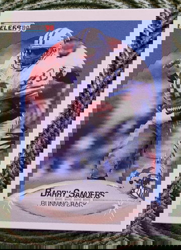 Barry Sanders 1990 Fleer #284  Lions