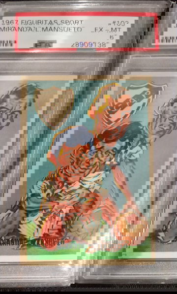 J. Miranda/L. Mansueto 1967 Figuritas Sport #103