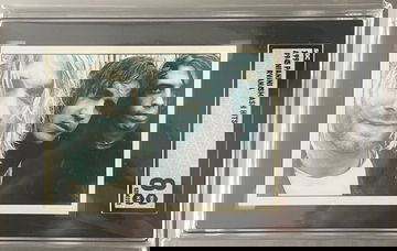 1995 PANINI SMASH HITS NIRVANA DAVE GROHL KURT COBAIN RC ROOKIE SGC 8 NM-MT