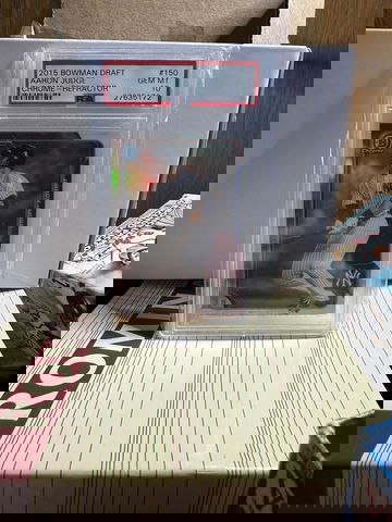 2015 Bowman Draft - Chrome Aaron Judge #150 Refractor (RC) - PSA 10 GEM