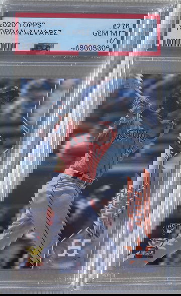 2020 Topps Yordan Alvarez PSA 10