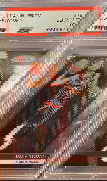 2018 Panini Prizm Trae Young Rookie PSA 10