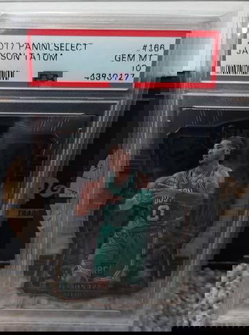 Jayson tatum select rookie psa 10 mint case