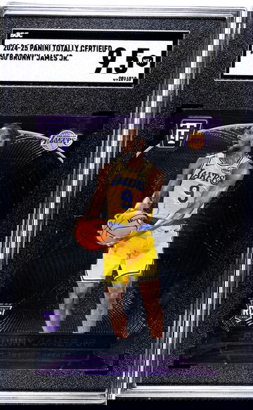 2024-25 Panini Totally Certified #150 Bronny James Jr. SGC 9.5