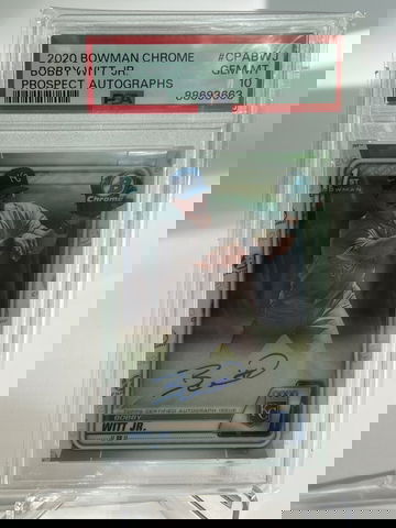 2020 Bowman Chrome Bobby Witt Auto