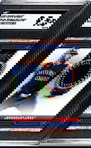 2024 Topps Update #ASR-RL Reynaldo Lopez All-Star Stitches SGC 9.5