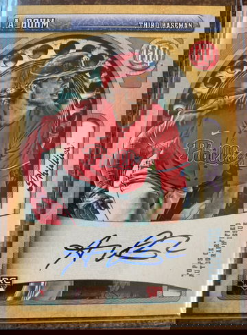 2021 Topps Gypsy Queen Alec Bohm Auto RC