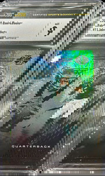 2 x 2020 Panini Illusions Retail Jalen Hurts RC