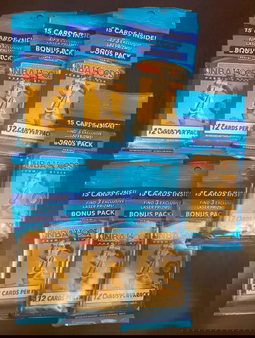 2019 NBA Hoops Premium 7 Cello Pack Lot