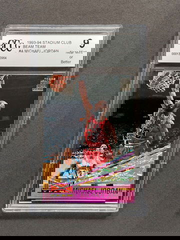 1993 Stadium Club Michael Jordan Beam Team #4