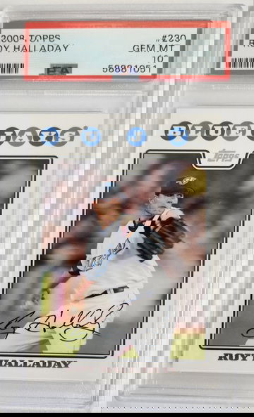 2008 Topps Roy Halladay #230 PSA 10