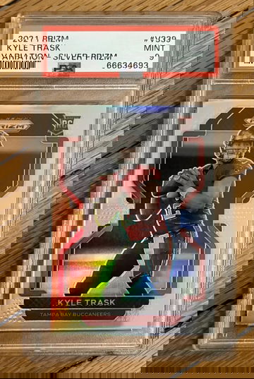 2021 Panini Prizm - Kyle Trask - Variation Rookie Silver Prizm PSA 9 Mint