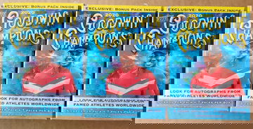 2020 Goodwin Champions blaster box ×3