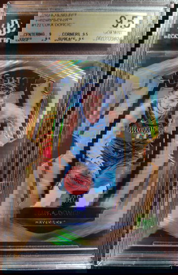 2018-19 Select Prizm Silver #122 Luka Doncic BGS 9.5