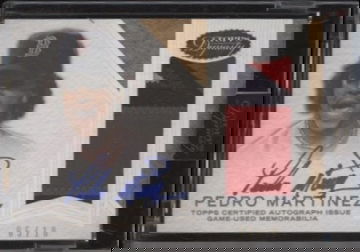 2016 Topps Dynasty Pedro Martinez