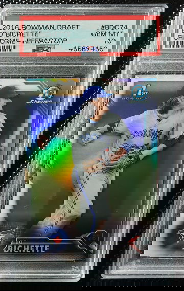 2016 Bowman Bo Bichette Refractor PSA 10