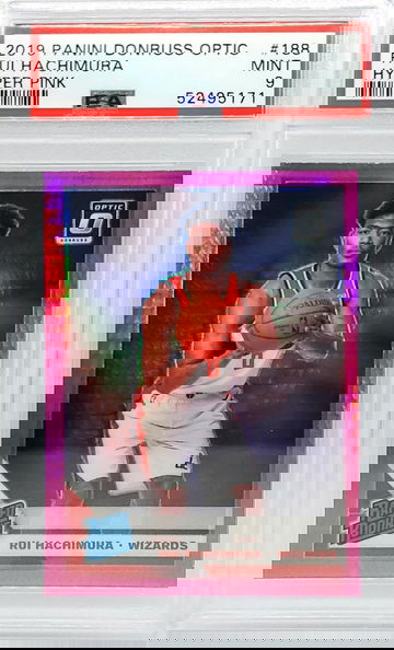Rui Hachimura Pink Hyper PSA 9 