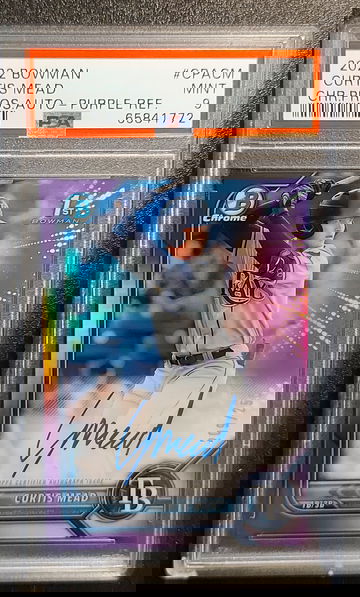 2022 Bowman Mead Purple Refractor