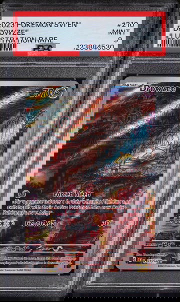 2023 Pokemon Scarlet and Violet Illustration Rare Drowzee #210 PSA 9