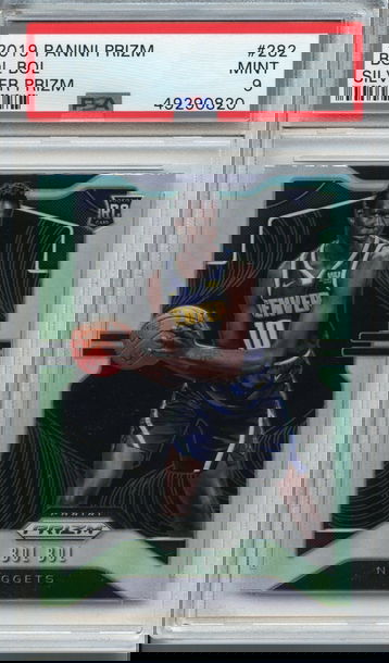 Bol Bol Prizm Silver PSA 9