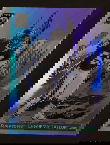 2022 Panini Donruss Optic 10 Lawrence Taylor Downtown Giants