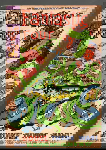 1968 Marvel Fantastic Four Comic Book #88 Beautiful BUT miss bottom corner