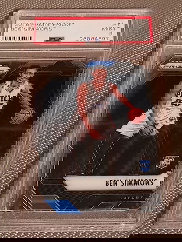 PSA 9 2016-17 Panini Prizm Ben Simmons #1 RC Rookie