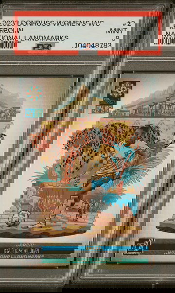 2023 Panini Donruss FIFA Women's World Cup National Landmarks Kerolin #2 PSA 9