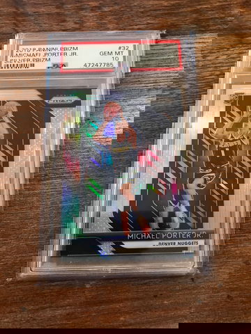 Michael Porter Jr. Silver Prizm 2018 32