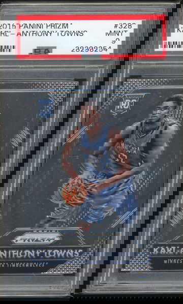 2015 Panini Prizm Karl Anthony Towns PSA 9
