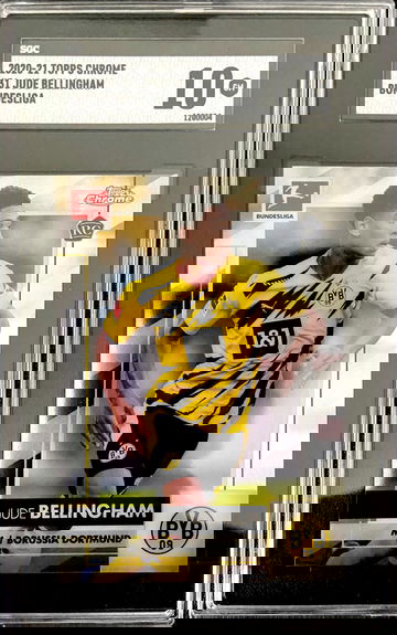 2020-21 Topps Chrome Bundesliga Jude Bellingham SGC 10 Gem Mint #31