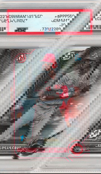 2022 Bowman 1st Edition Elly De La Cruz PSA 10 #BPPF50