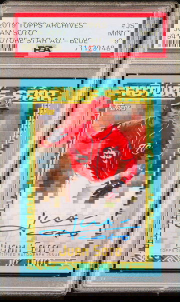 Juan Soto Future Stars ‘94 Tbrowback Auto PSA 9 POP 4 